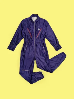 80's KING ONE Safteywear Made in France Jumpsuit - size S-M