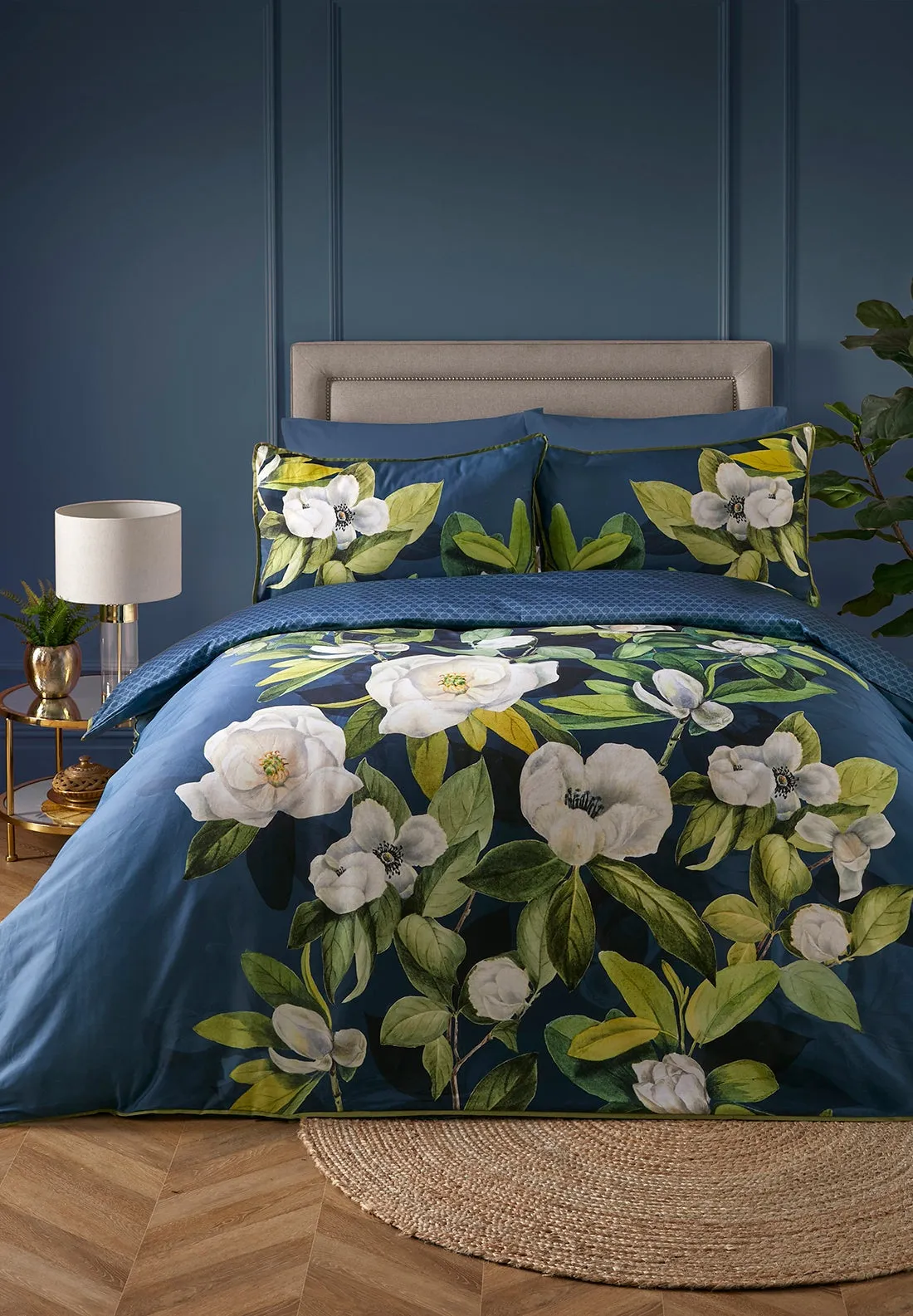 Abigail Duvet Cover Set - Teal