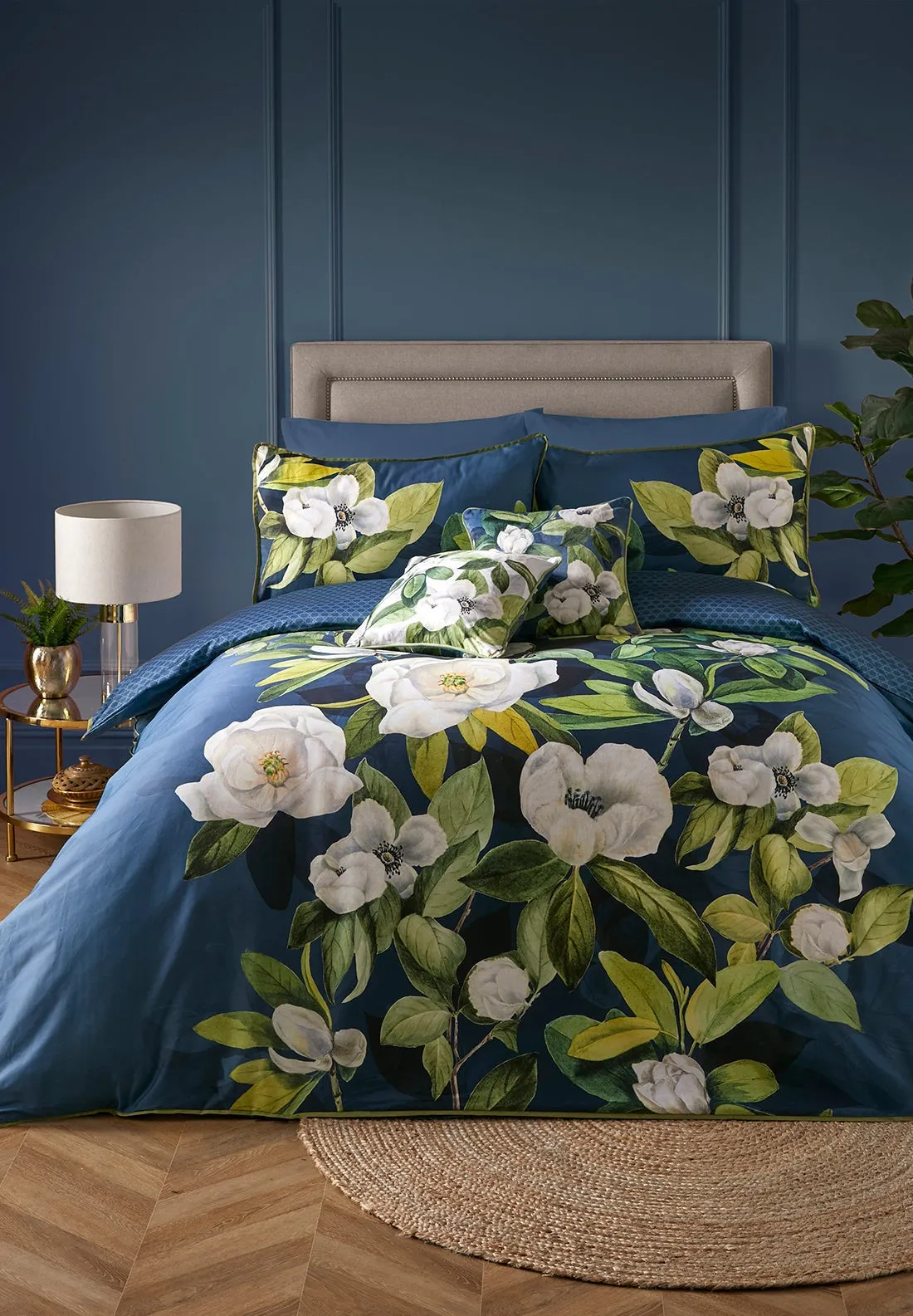 Abigail Duvet Cover Set - Teal