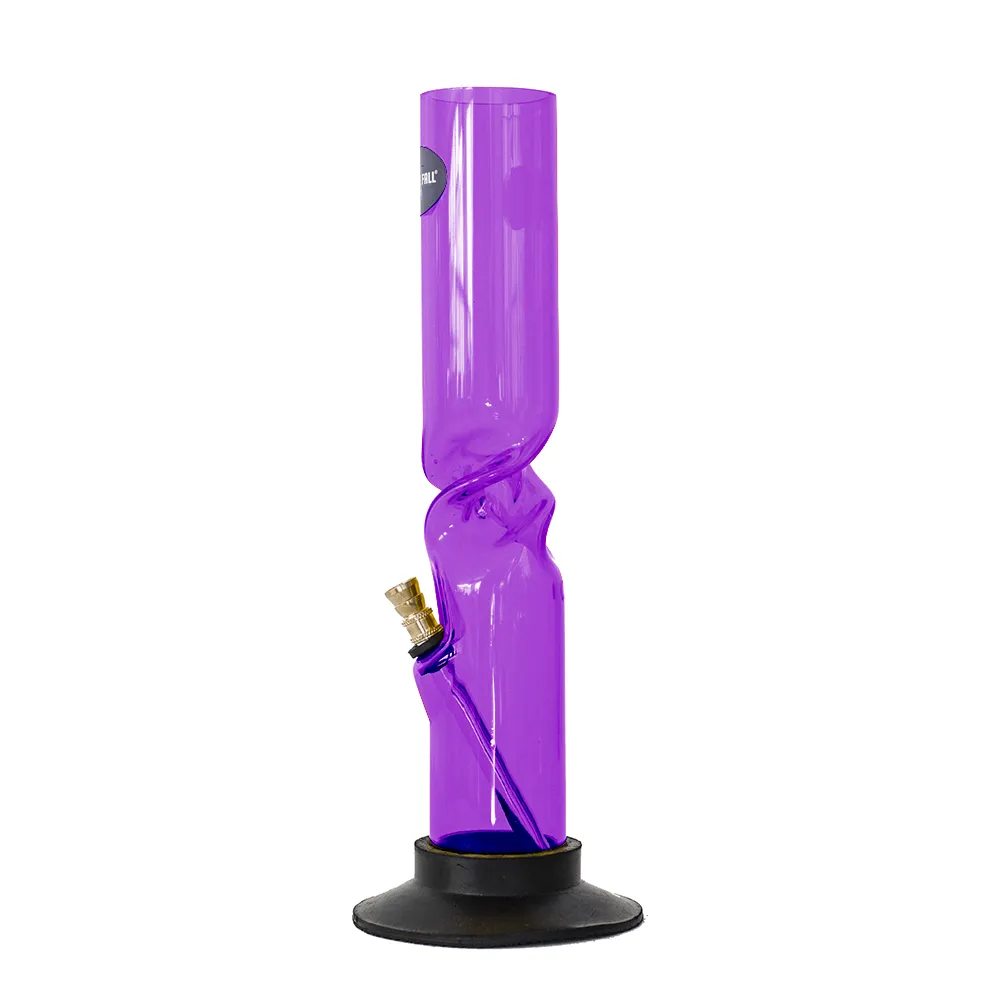 Acrylic Twist Bong - Purple