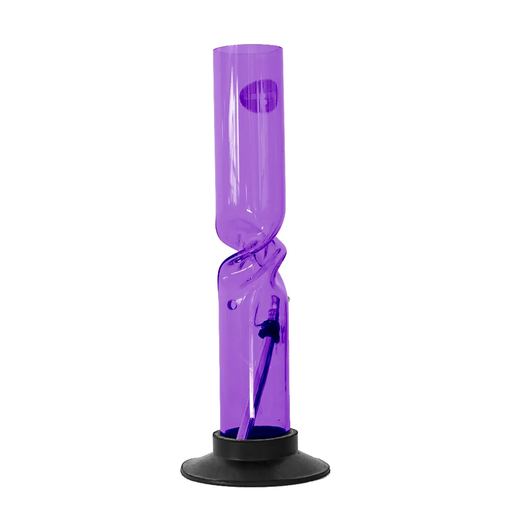 Acrylic Twist Bong - Purple