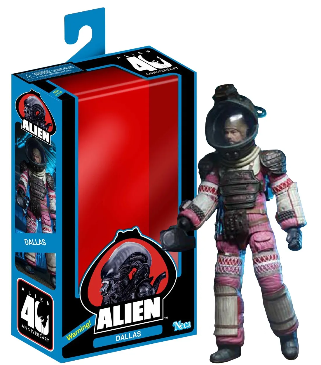 Alien - 40th Anniversary Series 1 7” Action Figure Assortment (Set of 3) - NECA