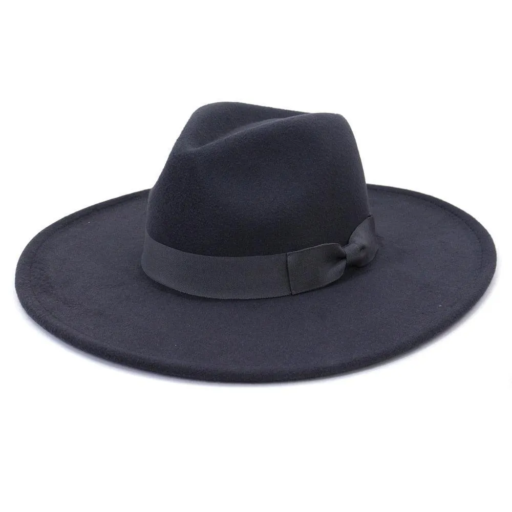 Big Wide Retro Fedora Hat