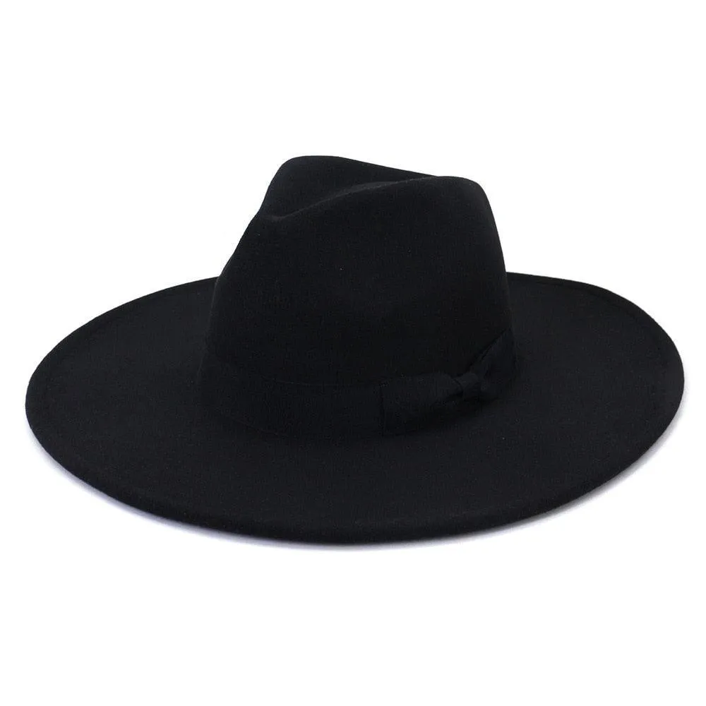 Big Wide Retro Fedora Hat