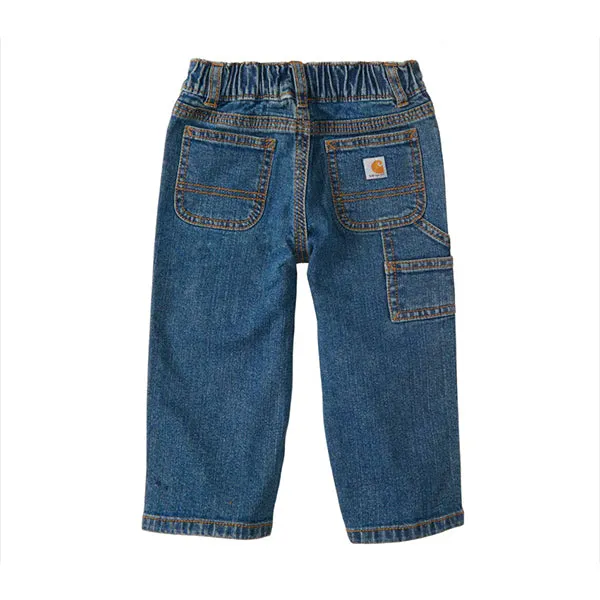 CARHARTT DENIM UTLY JEAN TODDLER DENIM MEDIUM WASH