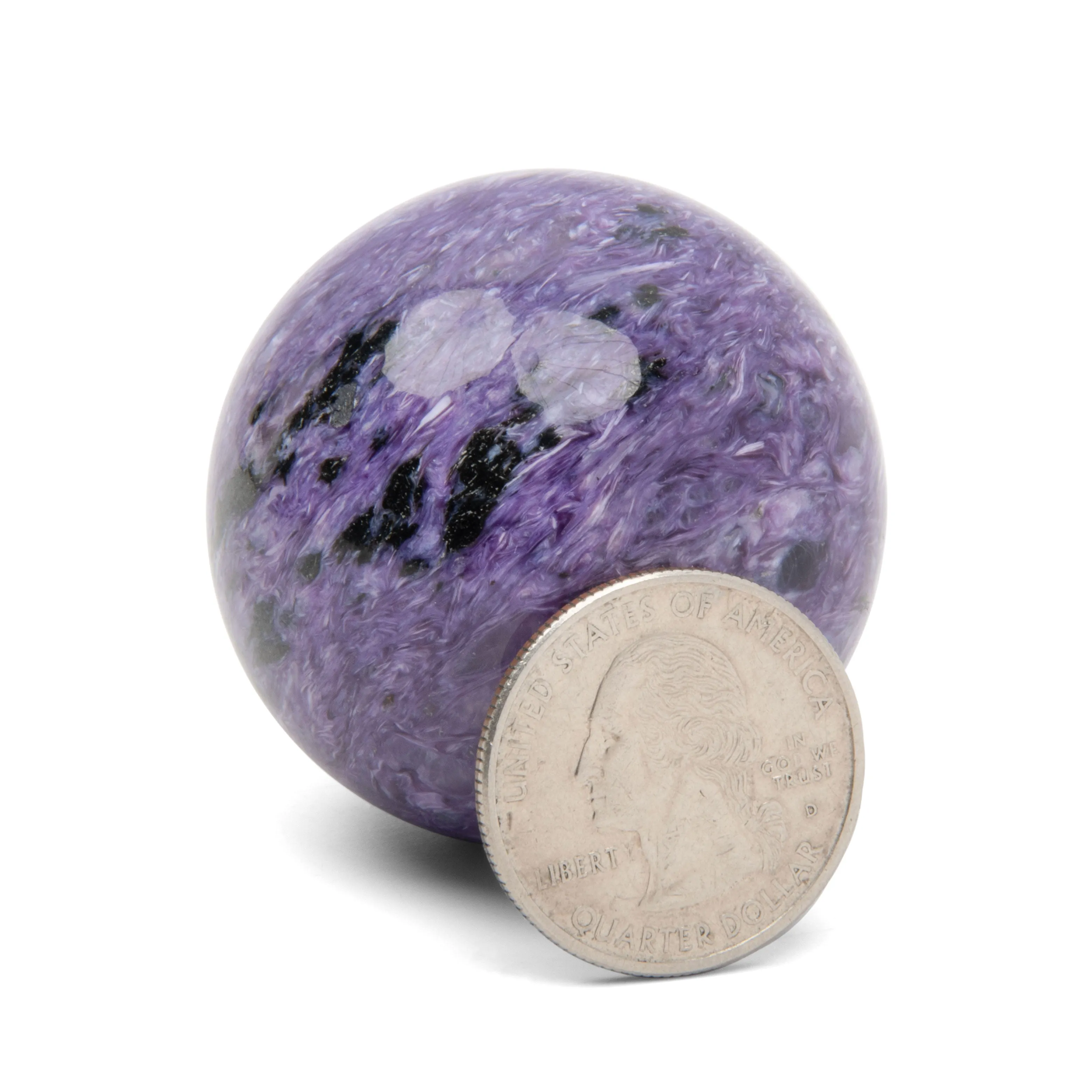 Charoite - Sphere, Polished, AAA-Grade