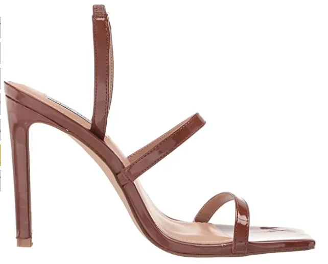 Cognac Patent Gracey Strappy Heel