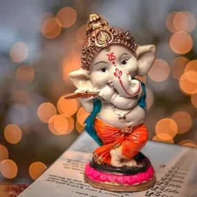 Craftemporio Handcrafted Resine Little Ganesh Sculpture