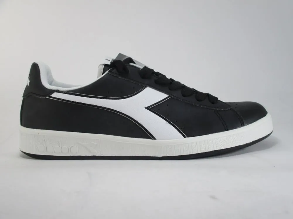 Diadora men's sneakers shoe Game P 101 160281 01 80013 black-white