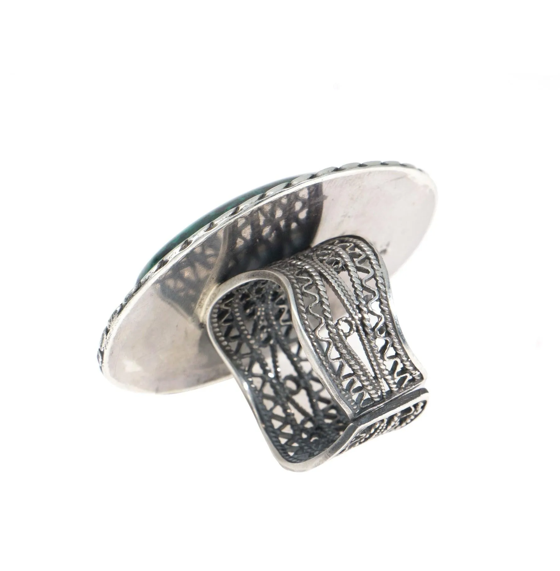 Eilat Stone Ring in 925 Sterling Silver #2