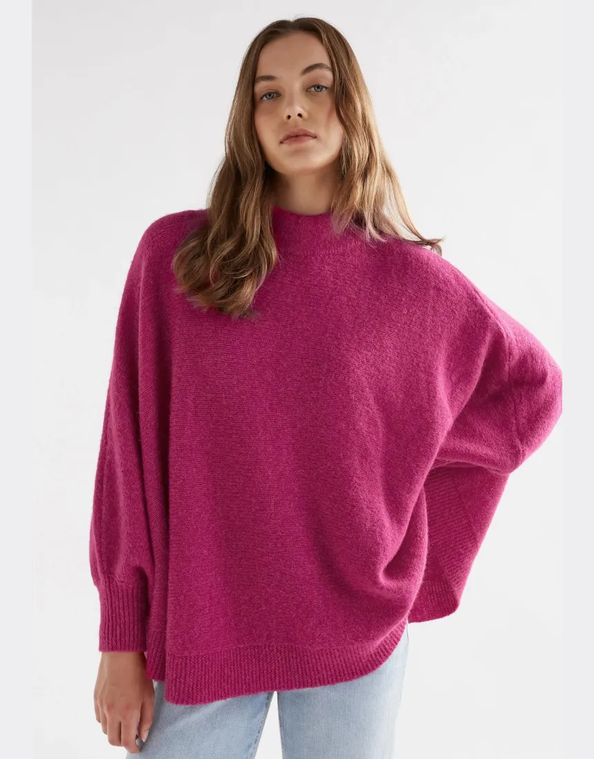 Elk - Palmen Poncho Hot Pink