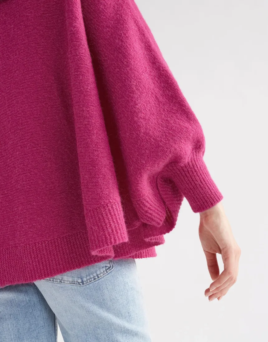 Elk - Palmen Poncho Hot Pink