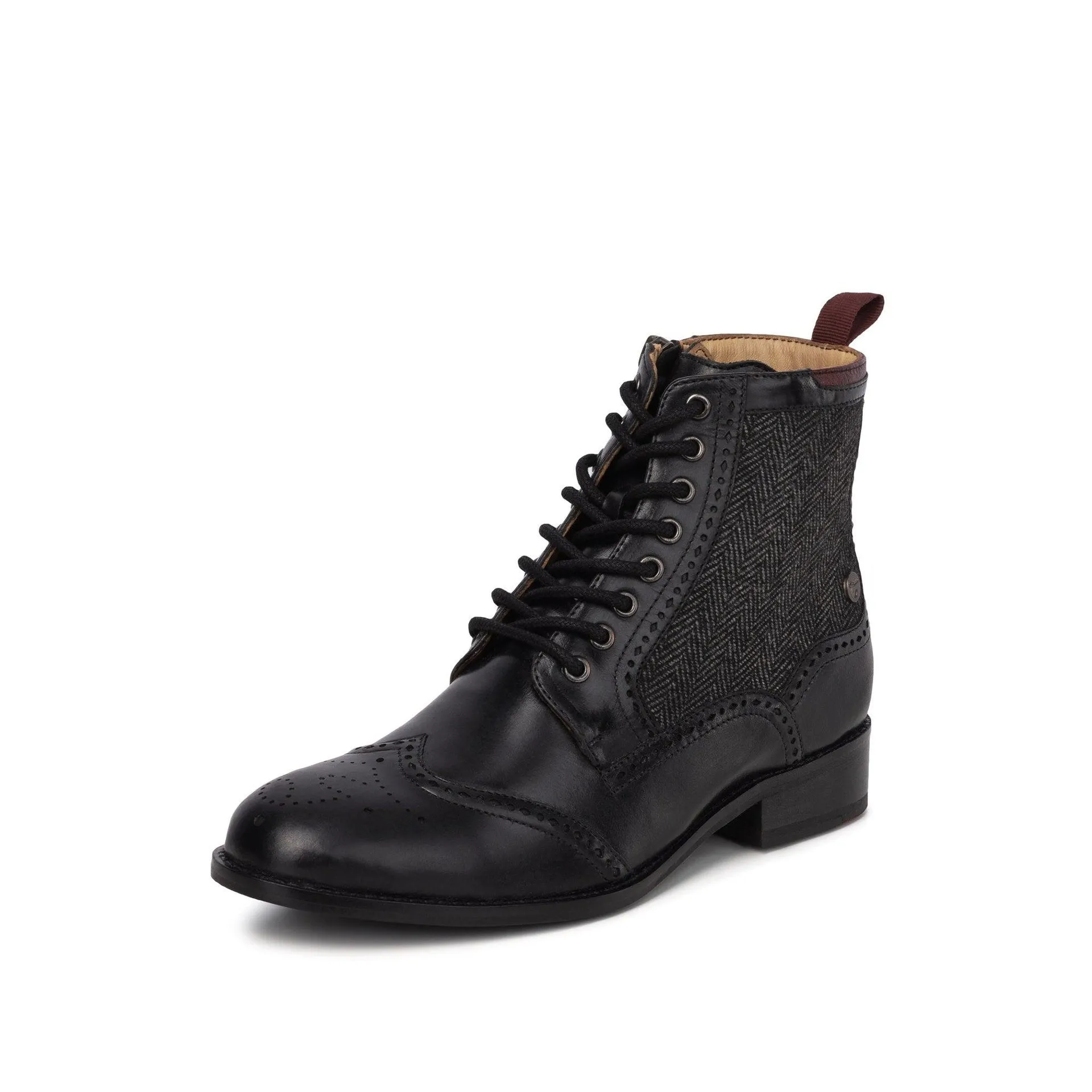 ERICIA BLACK TWILL BOOT