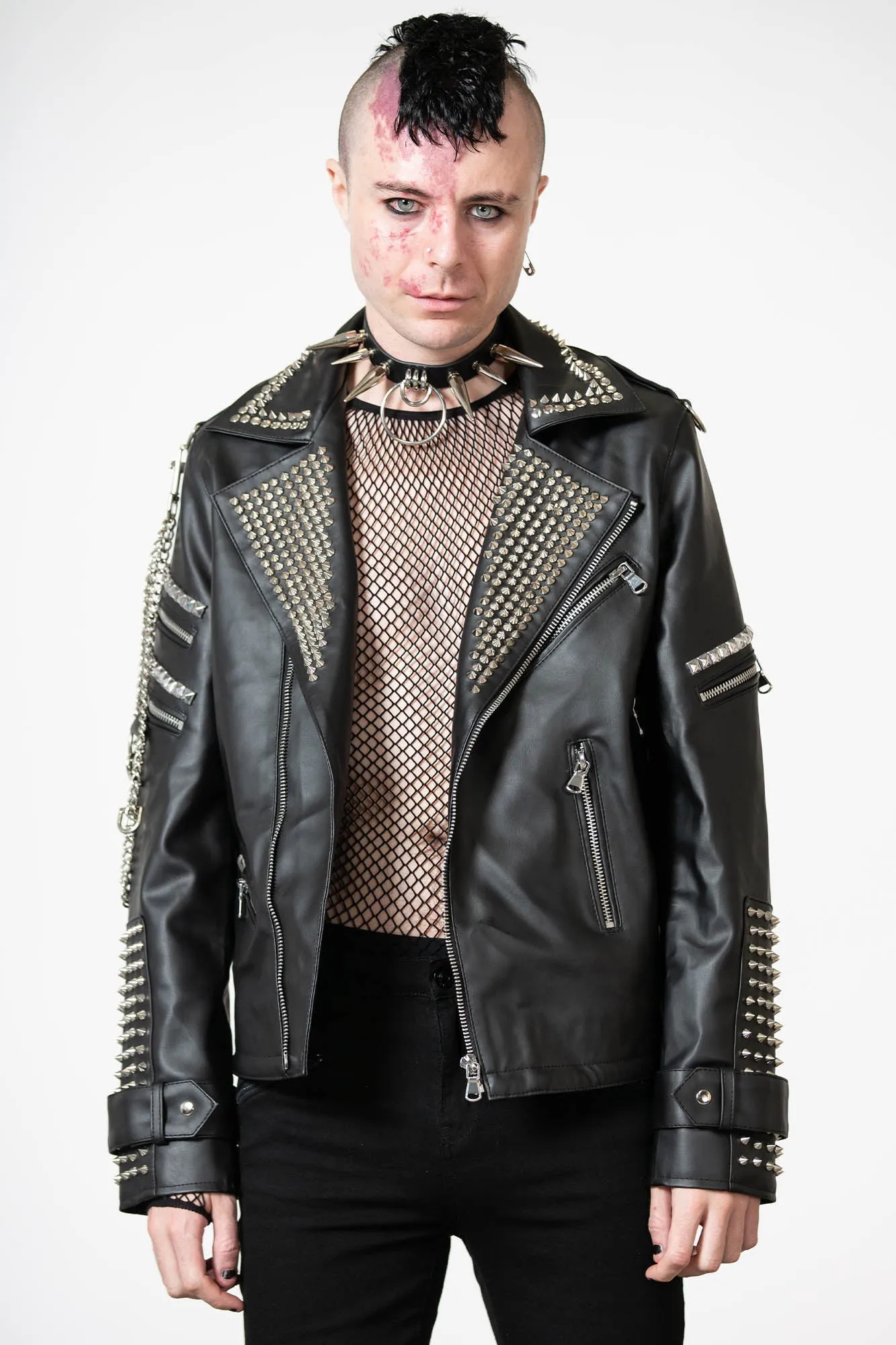 Exhume Me Leather Jacket [FAUX LEATHER] Resurrect