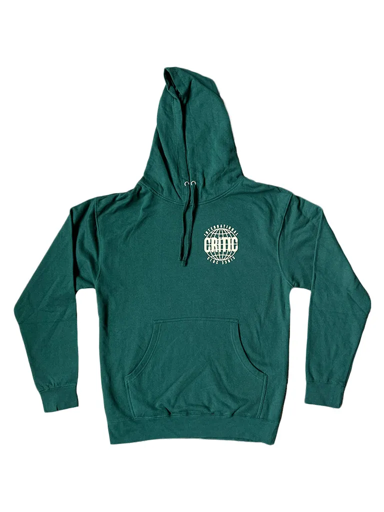 International Hoodie in Forest Green