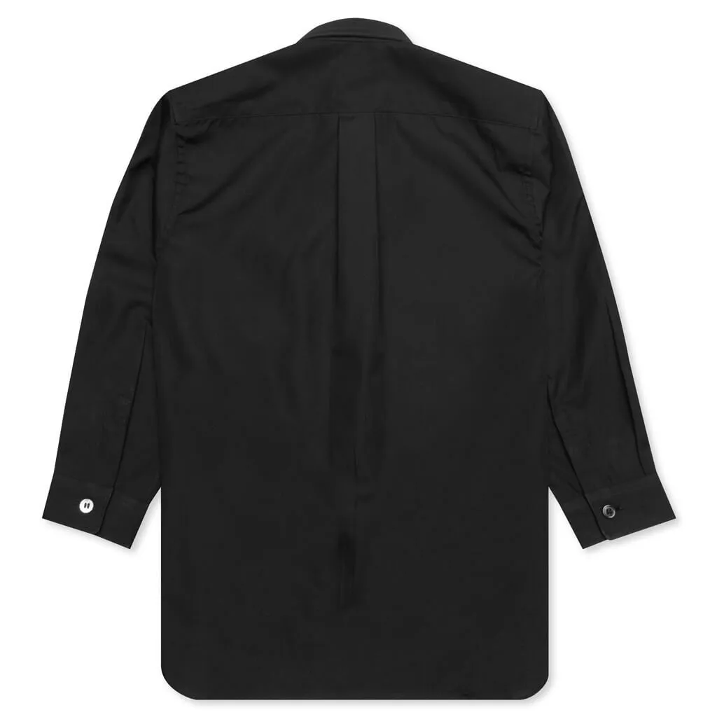 Kid's Button Up Shirt - Black