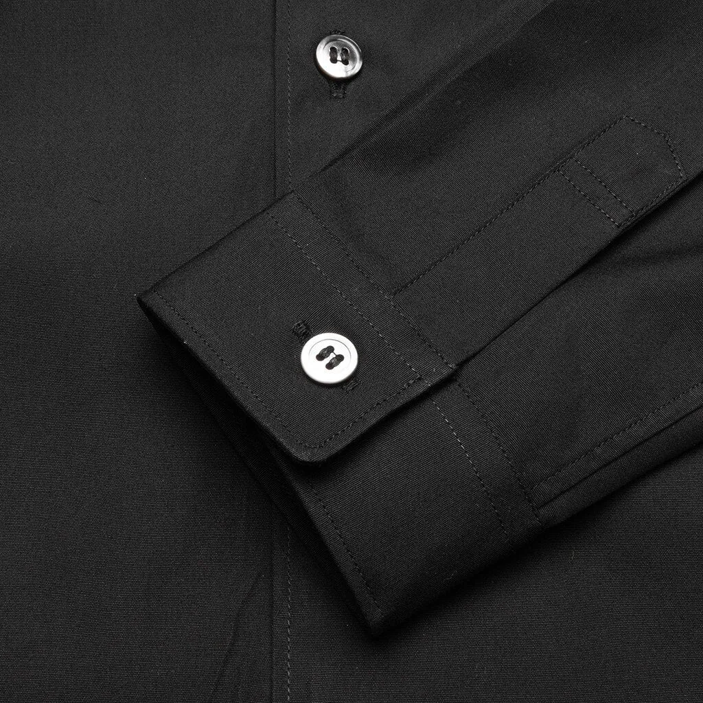 Kid's Button Up Shirt - Black