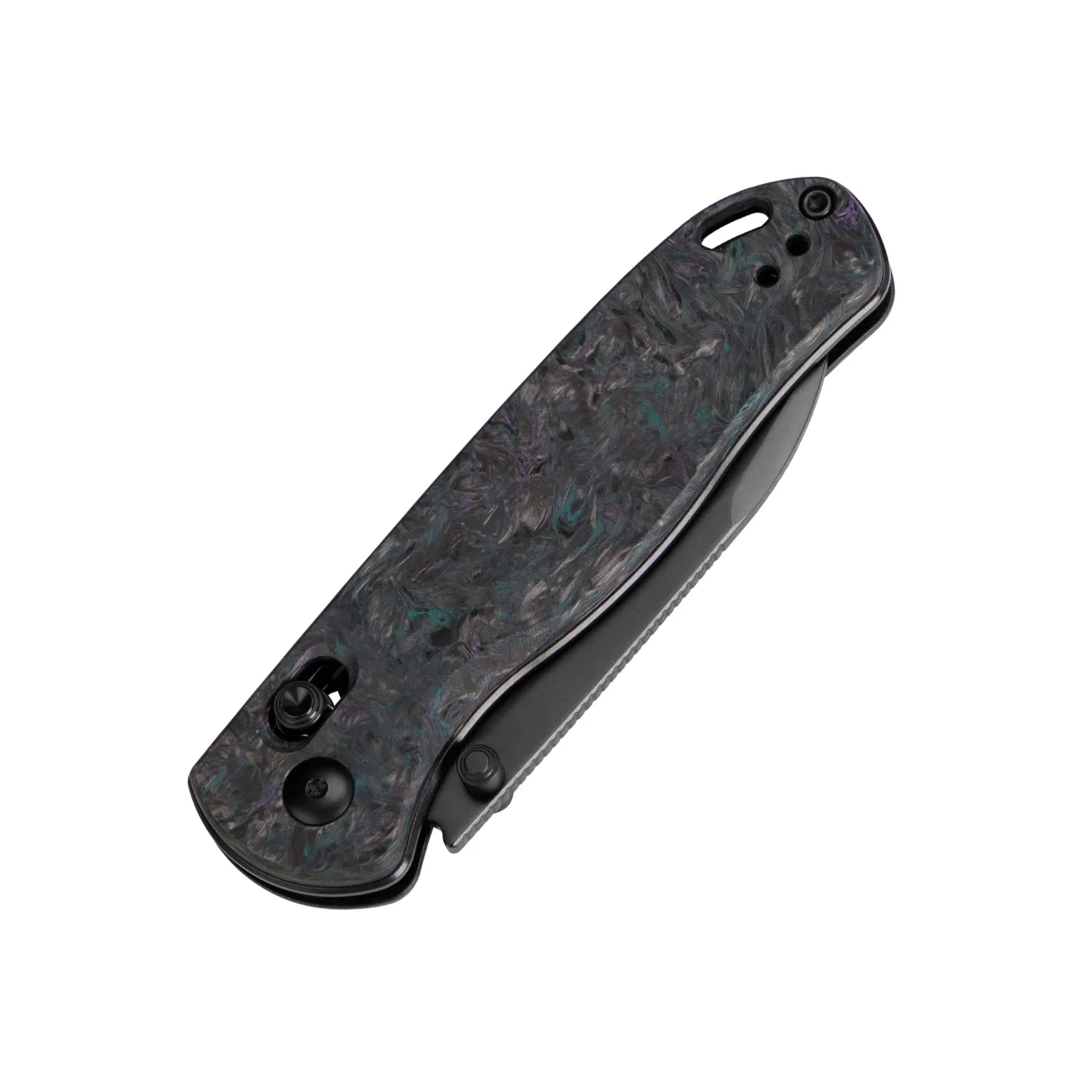 Kizer Drop Bear S35VN Blade Clutch Lock Fatcarbon Handle Ki3619A4 (2.95 Black)