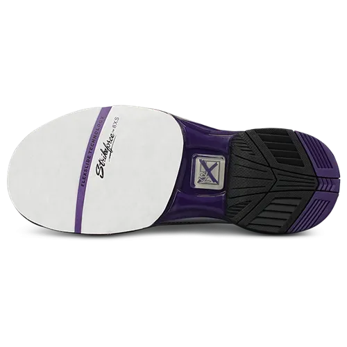 KR Strikeforce Dream White/Purple Right Hand High Performance Women's Bowling Shoes