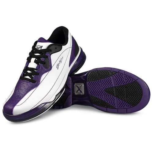 KR Strikeforce Dream White/Purple Right Hand High Performance Women's Bowling Shoes