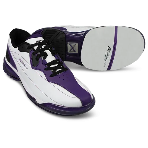 KR Strikeforce Dream White/Purple Right Hand High Performance Women's Bowling Shoes