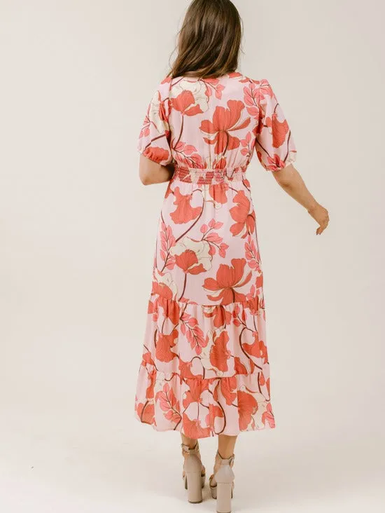 LaRoque Joanna Dress Sorbet Blossom