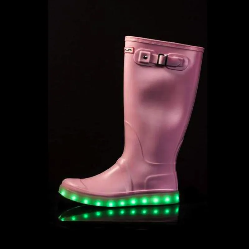 Light up Flashez Wellies - Candy Pink