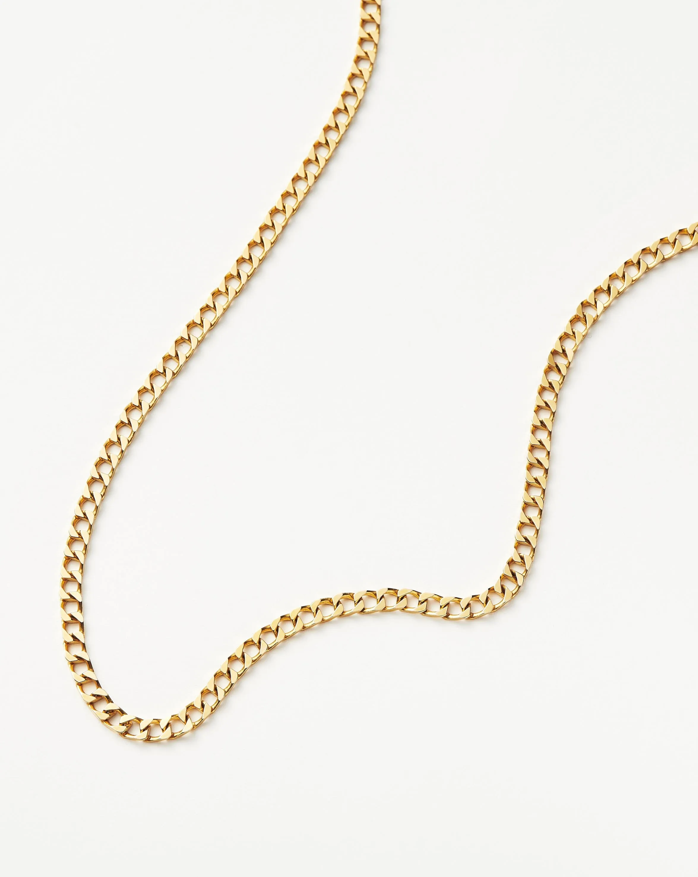 Lucy Williams Flat Curb Chain Necklace