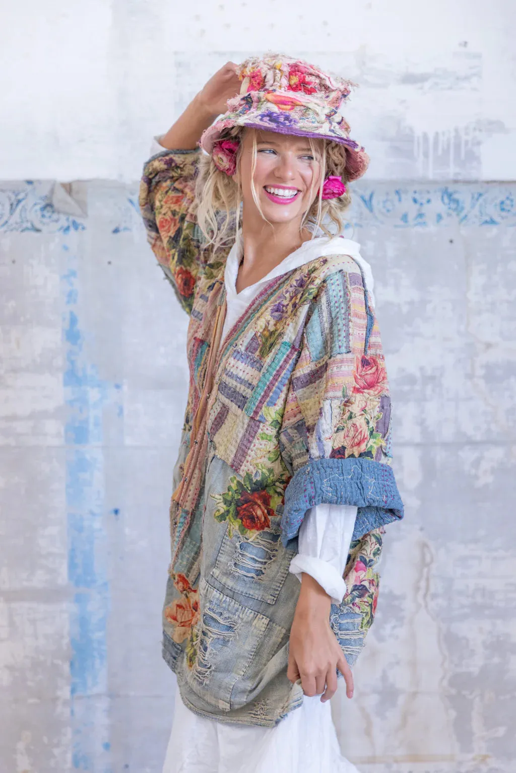 Magnolia Pearl Denim Hippie Kimono