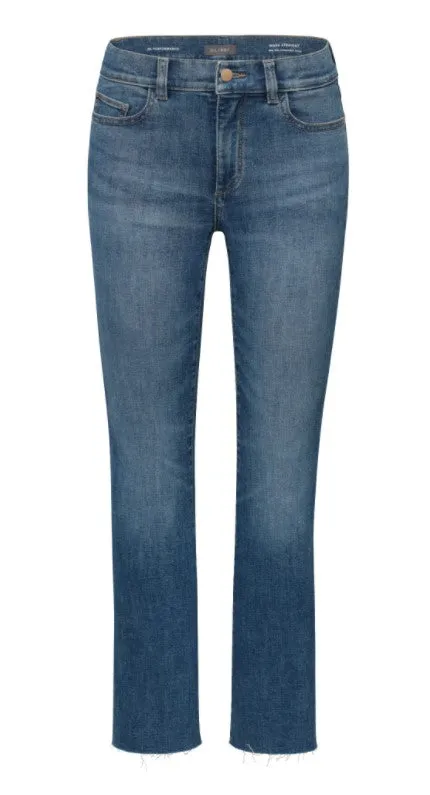 Mara straight leg jeans in Stellar Raw