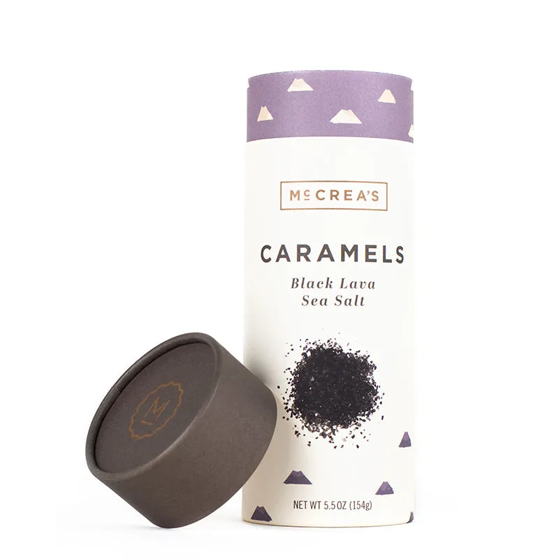 McCrea's Candies | Black Lava Sea Salt Caramels