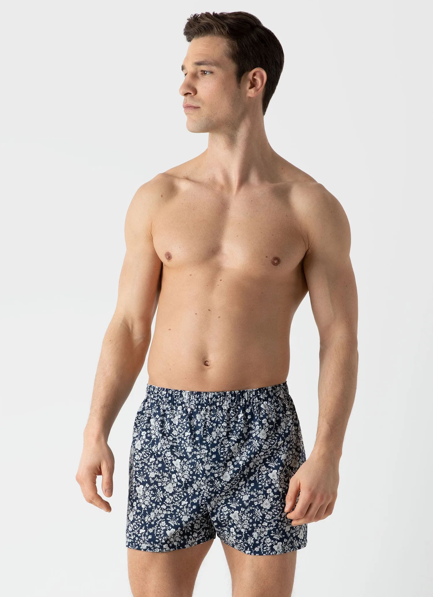 Men's Classic Boxer Shorts in Liberty Fabric Summer Bloom