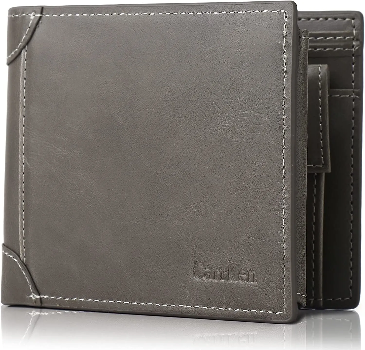 Mens Wallet Super Large Capacity Bifold RFID Blocking