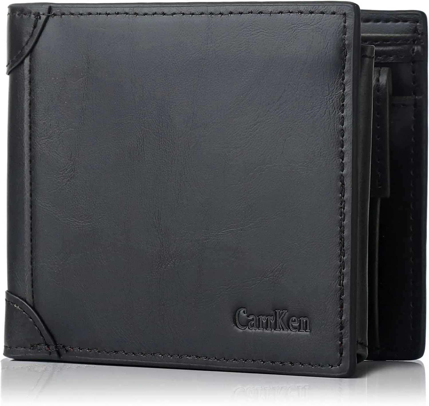 Mens Wallet Super Large Capacity Bifold RFID Blocking