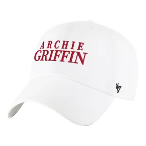 Ohio State Buckeyes Archie Griffin 50th Anniversary White Adjustable Hat