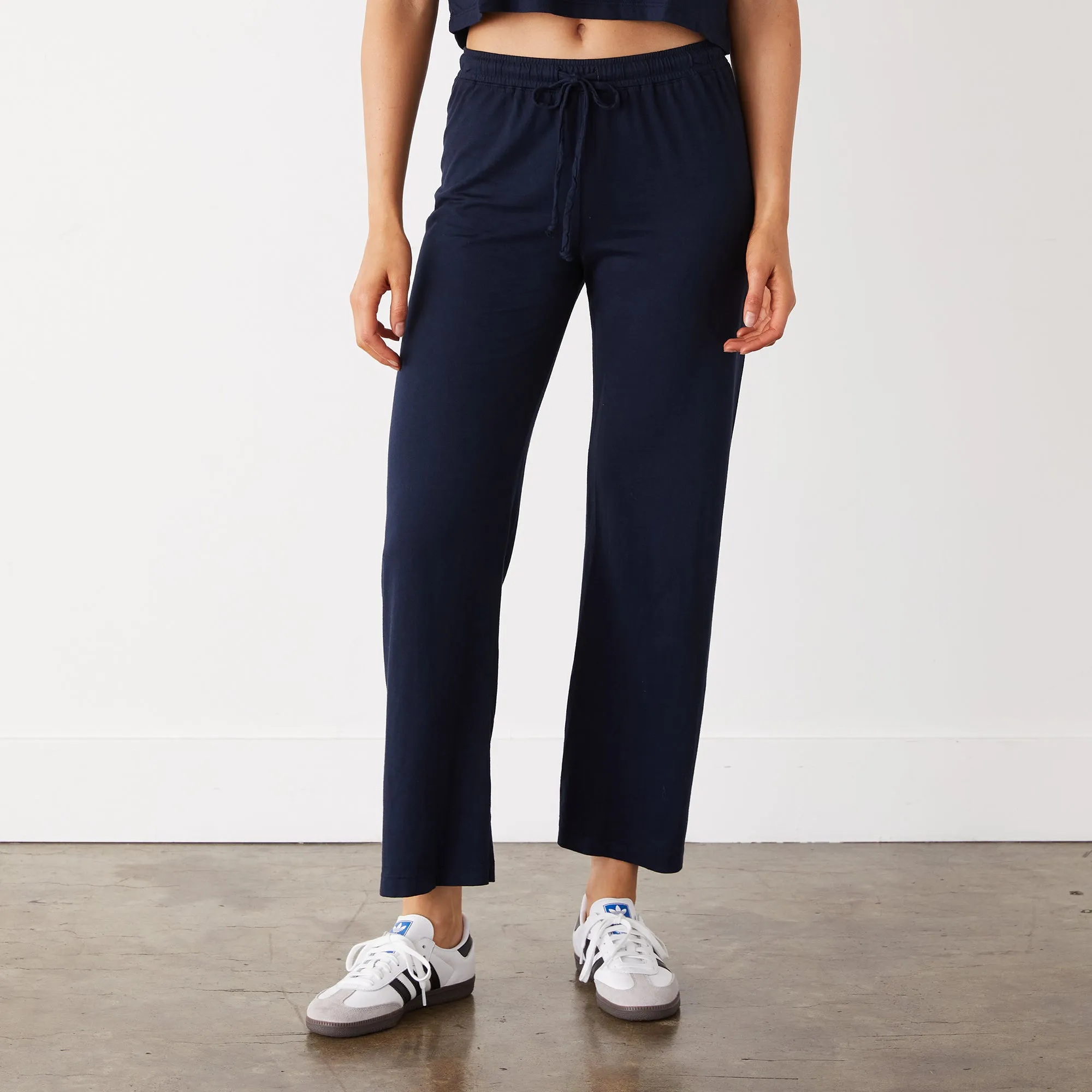 Organic Jersey Crop Pant