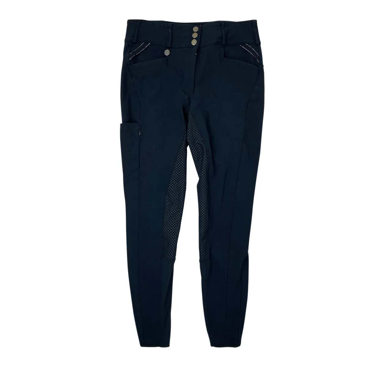 Pikeur 'Candela Glamour' Breeches in Navy - Women's 34L