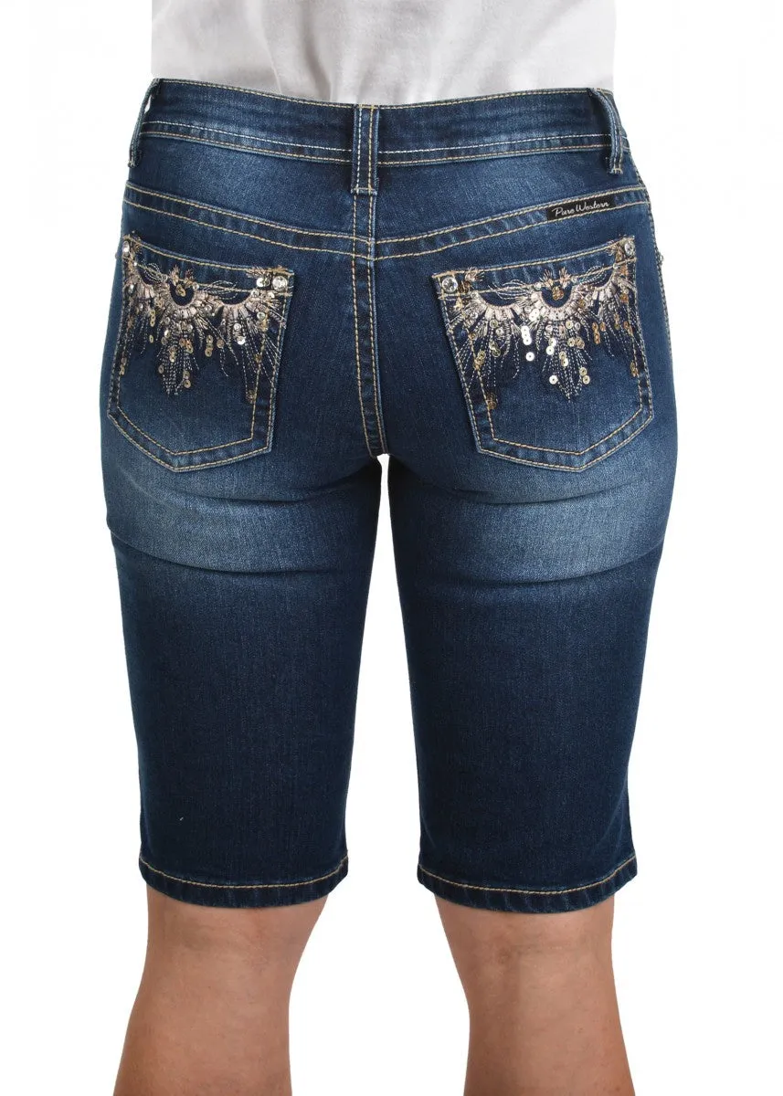 Pure Western Womens Beth Shorts