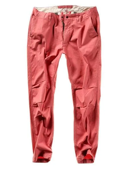 Relwen - The Flyweight Flex Chino - Nantucket Red