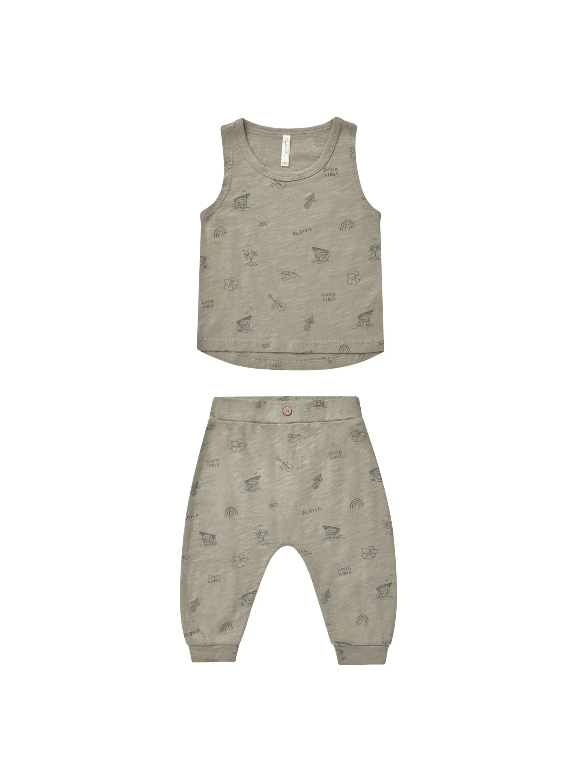 Rylee & Cru - Hawaii Tank   Slouch Pant Set