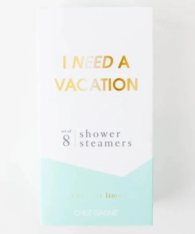 Shower Steamers - I Need A Vacation