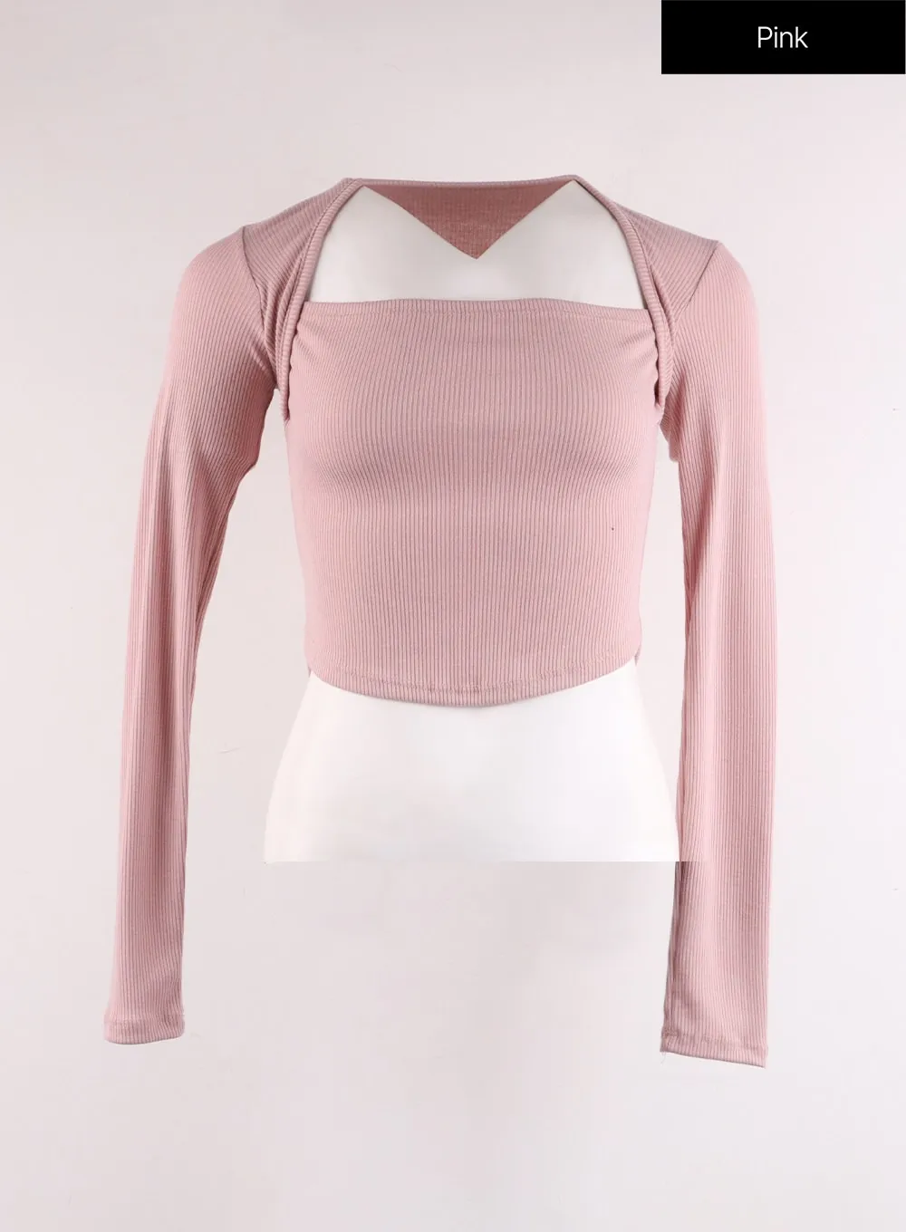 Slim Fit Bolero Crop Top IF402