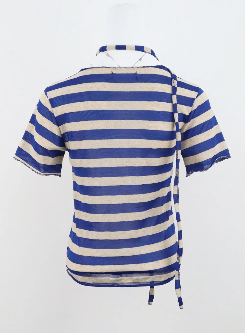 Stripe Tee And Scarf Set IU329