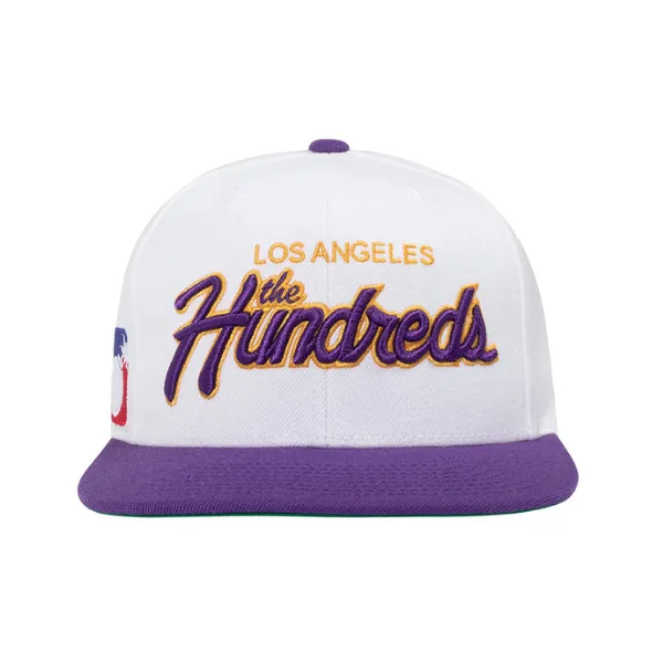 The Hundreds Team 2 Snapback - White