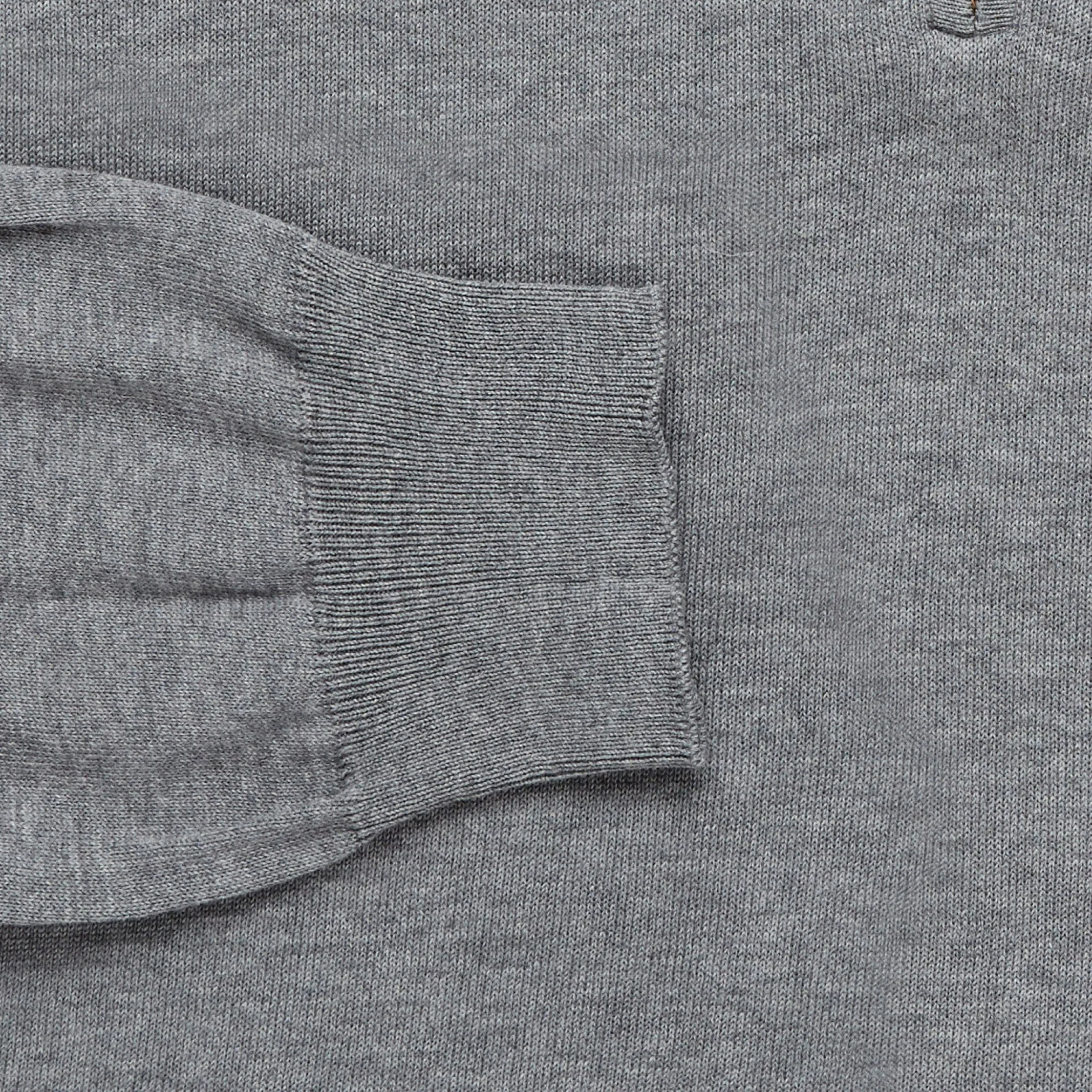 The Light Grey Heather Easterley Half-Zip Sweater