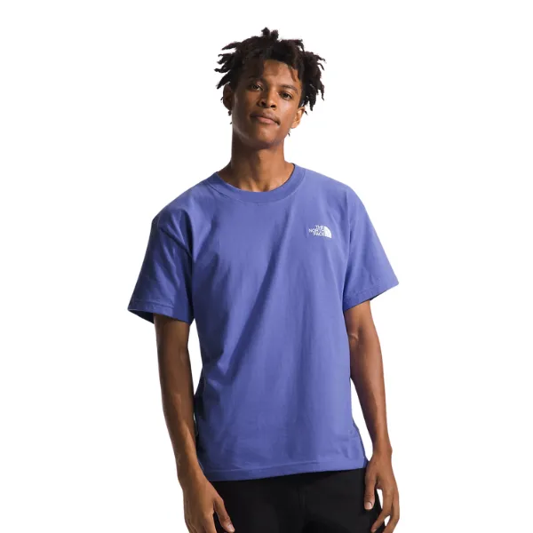 The North Face Men’s Short-Sleeve Evolution Box Fit Tee - Dopamine Blue