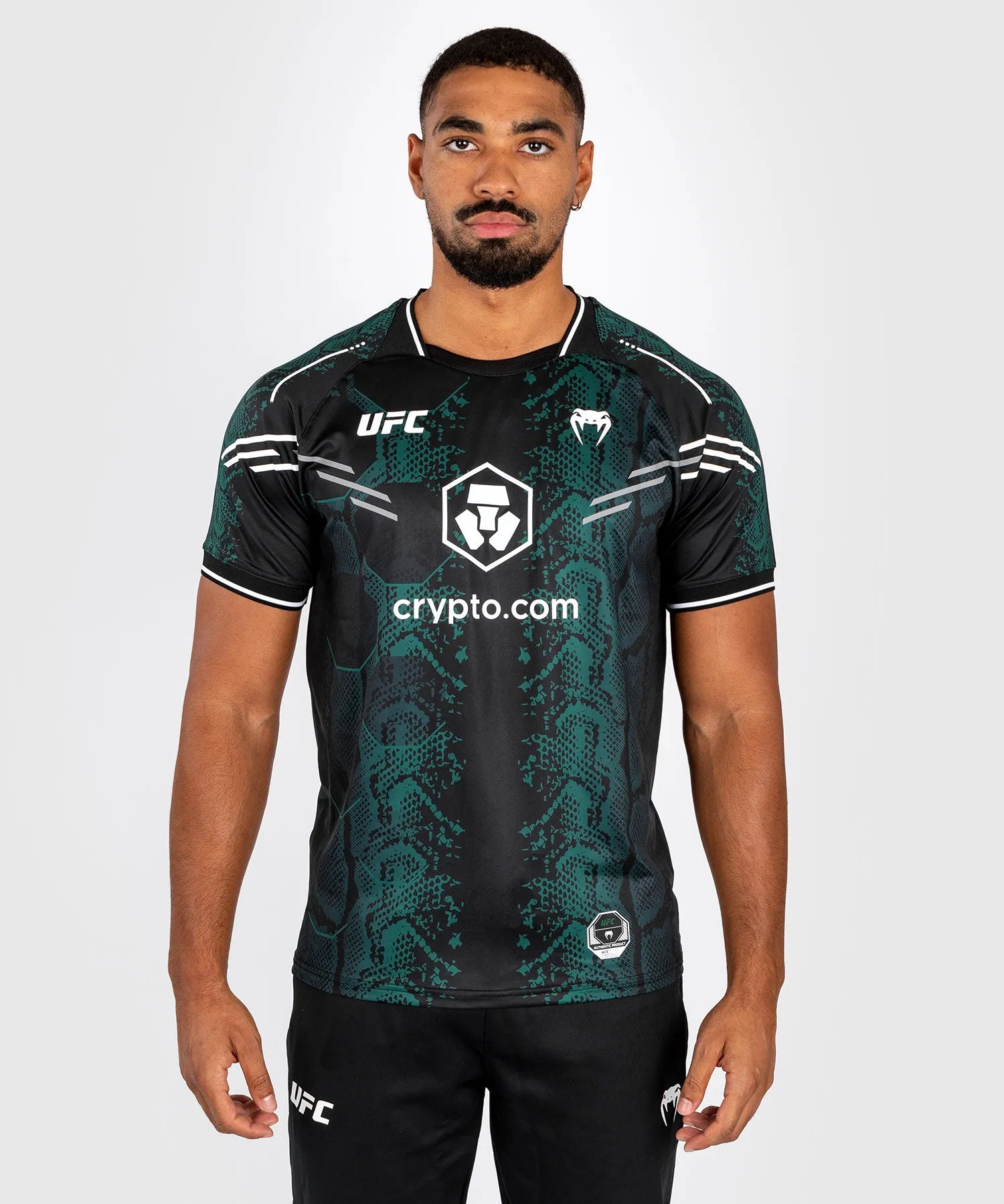 UFC Adrenaline by Venum Authentic Fight Night Men’s Jersey - Emerald Edition - Green/Black