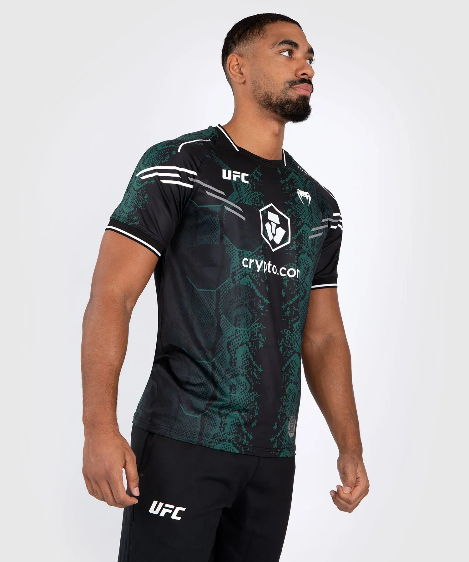 UFC Adrenaline by Venum Authentic Fight Night Men’s Jersey - Emerald Edition - Green/Black