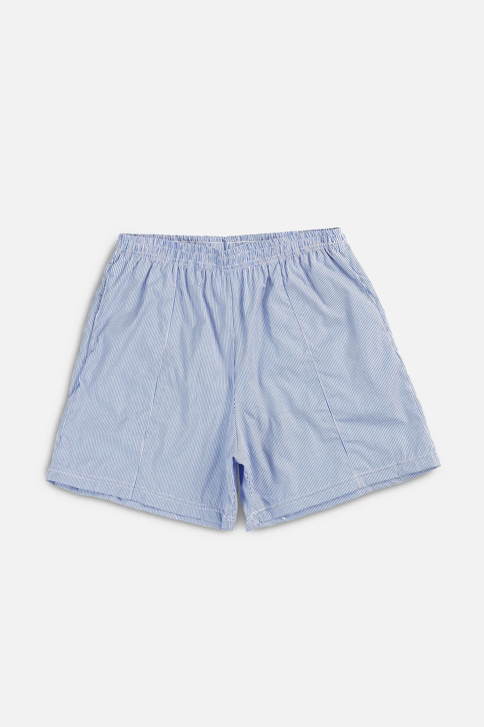 Unisex Rework Oxford Boxer Shorts - M