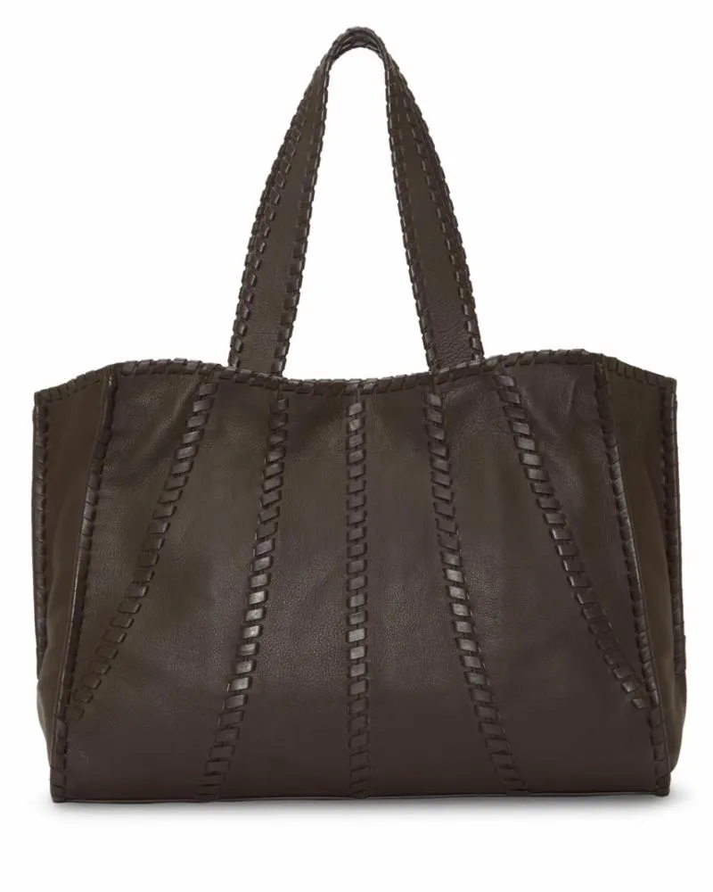 Vince Camuto Handbag NAKIA TOTE ROOTBEER/VENEZIA CL SMTH